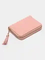 Кораллово-розовый кошелек женский