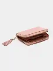 Кораллово-розовый кошелек женский