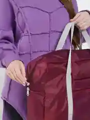 Бордовый сумка спортивная дорожная складная