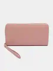 Кораллово-розовый кошелек женский