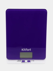 Весы кухонные KITFORT, КТ-803-6, фиолетовые