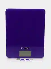 Весы кухонные KITFORT, КТ-803-6, фиолетовые