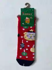 Алый детские Новогоние носки
