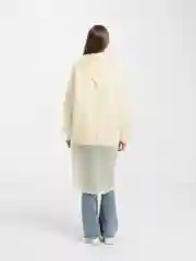 Желтый плащ-дождевик, многоразовый, унисекс