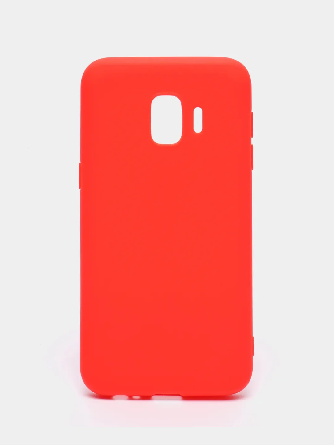 Красный чехол Samsung Galaxy J2 Core, Самсунг Галакси Джи2 Кор силиконовый