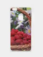 Багровый чехол Huawei P10 Lite / Nova Lite, Хуавей П10 Лайт / Нова Лайт, силиконовый с рисунком