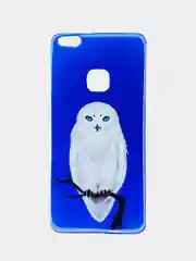 Синий меланж чехол Huawei P10 Lite / Nova Lite, Хуавей П10 Лайт / Нова Лайт, силиконовый с рисунком