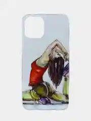 Оливковый чехол Apple iPhone 12 Mini (5.4) силиконовый с рисунком