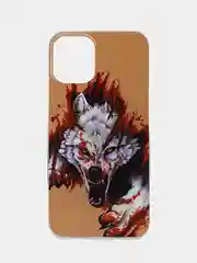 Хаки чехол Apple iPhone 12 Mini (5.4) силиконовый с рисунком