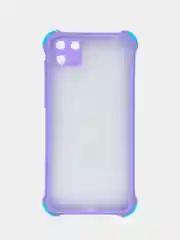 Лавандовый huawei Y5p / Honor 9S, Хуавей У5п / Хонор 9С чехол пластиковый с цветными кнопками