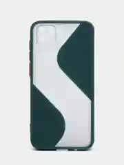 Зелёный хаки huawei Y5p / Honor 9S, Хуавей У5п / Хонор 9С чехол пластиковый с цветными кнопками