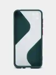 Зелёный хаки huawei Y5p / Honor 9S, Хуавей У5п / Хонор 9С чехол пластиковый с цветными кнопками