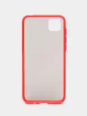 Алый huawei Y5p / Honor 9S, Хуавей У5п / Хонор 9С чехол пластиковый с цветными кнопками
