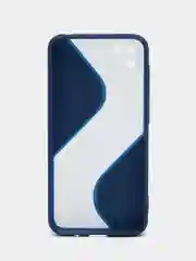 Индиго huawei Y5p / Honor 9S, Хуавей У5п / Хонор 9С чехол пластиковый с цветными кнопками