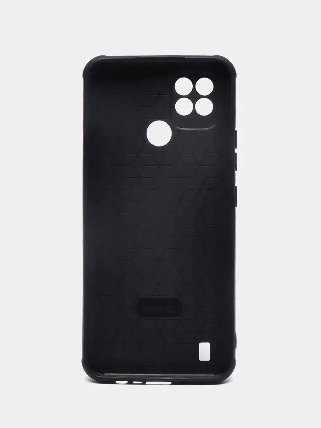 Черный чехол Realme C21 реалми С21 силиконовый под кожу