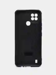 Зеленый чехол Realme C21 реалми С21 силиконовый под кожу