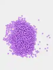 Лавандовый бисер чешский Preciosa, Чехия, № 10, Natural Opaque