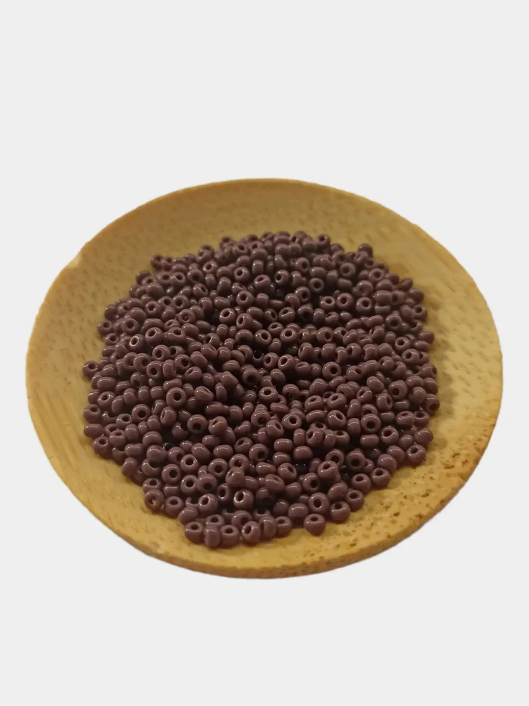 Аметистовый бисер чешский Preciosa, Чехия, № 10, Natural Opaque