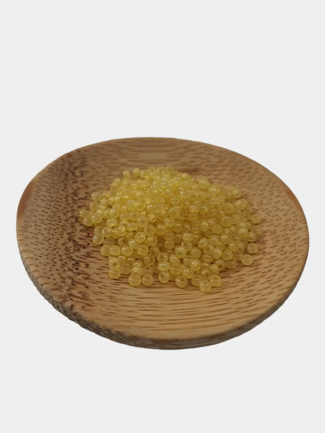 Манго бисер чешский Preciosa, Чехия, № 10, Natural Opaque