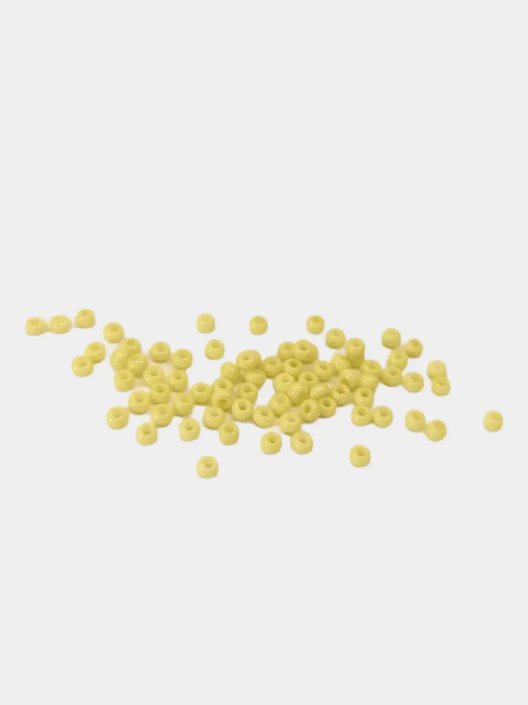 Слоновая кость бисер чешский Preciosa, Чехия, № 10, Natural Opaque