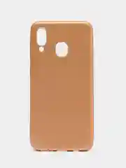 Слоновая кость чехол Samsung Galaxy A20 / A30, Самсунг Галакси А20 / А30 силиконовый матовый металлик