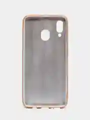 Слоновая кость чехол Samsung Galaxy A20 / A30, Самсунг Галакси А20 / А30 силиконовый матовый металлик