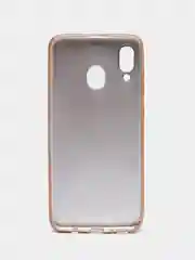 Золотой чехол Samsung Galaxy A20 / A30, Самсунг Галакси А20 / А30 силиконовый матовый металлик