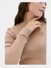 Бежевый термобелье женское
