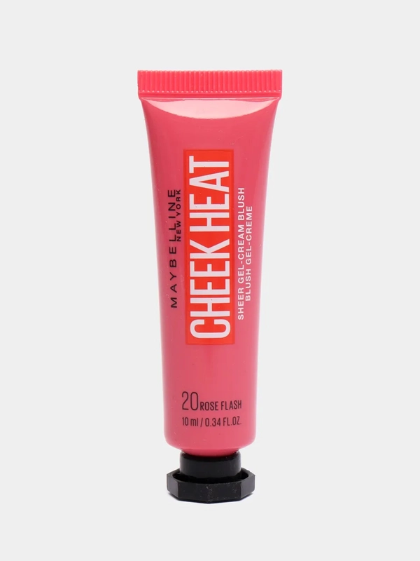 Румяна Maybelline New York "Cheek Heat", оттенок 20-Розовый, 10 мл