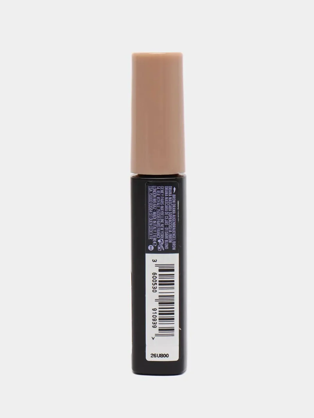 Тушь для бровей Maybelline New York "Brow Drama", щеточка-скульптор+гель, темный блонд