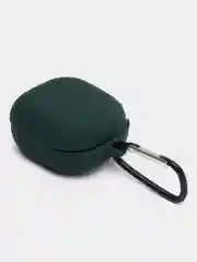 Зеленый чехол на Samsung Galaxy Buds 2/Live/Pro/2 Pro/FE для наушников КАРТОФАН силикон матовый