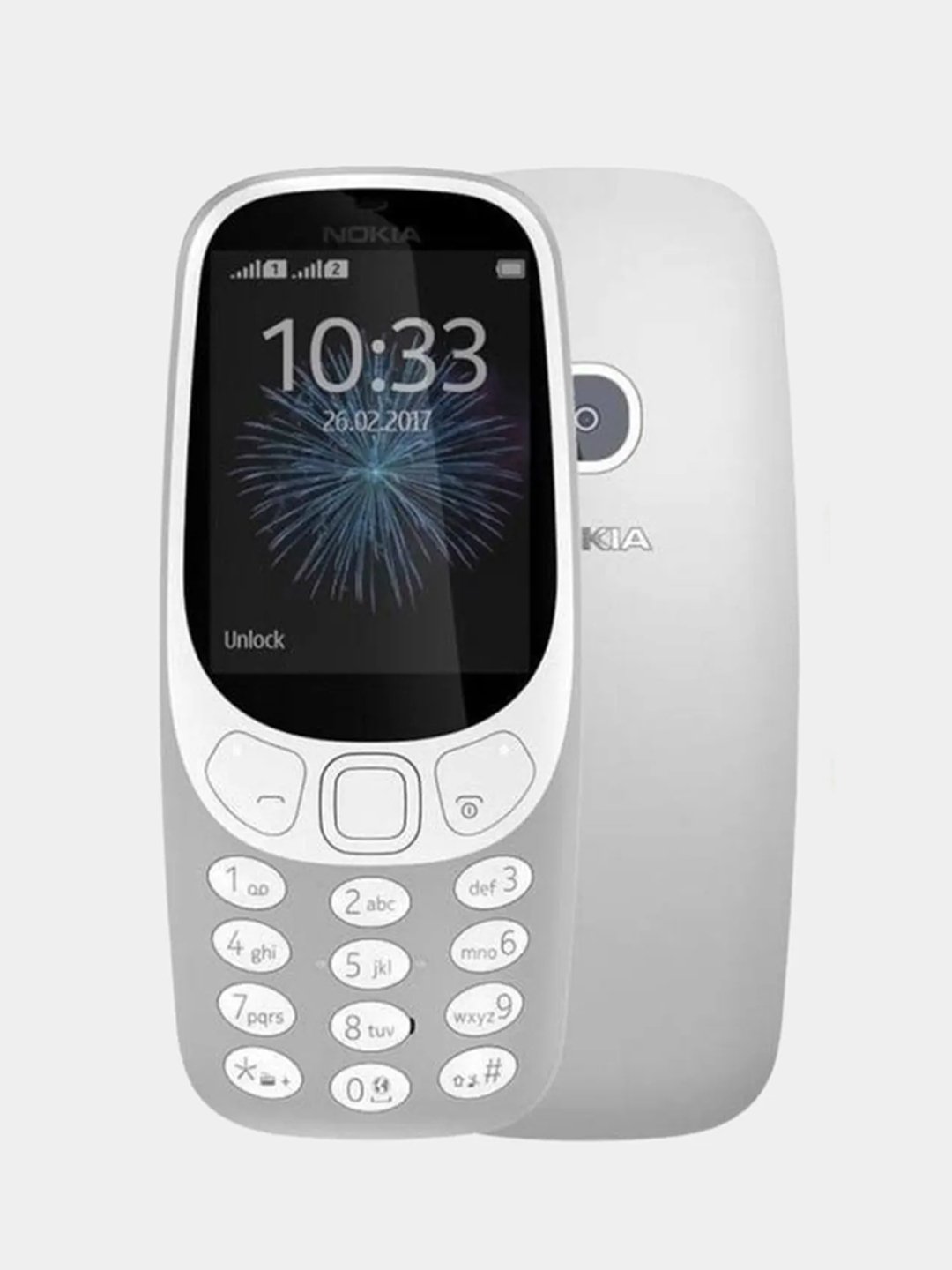 Мобильный кнопочный телефон Nokia 3310, 2 сим карты купить по цене 1950 ? в  интернет-магазине KazanExpress