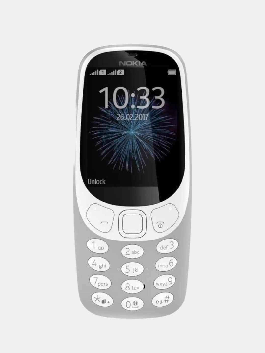 Мобильный кнопочный телефон Nokia 3310, 2 сим карты купить по цене 1950 ₽ в  интернет-магазине KazanExpress