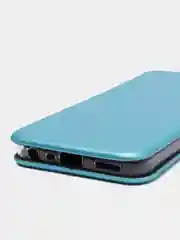 Голубой чехол книжка Realme C35 Реалми С35
