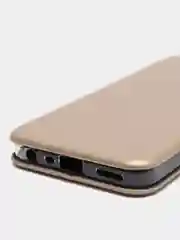 Золотой чехол книжка Realme C35 Реалми С35