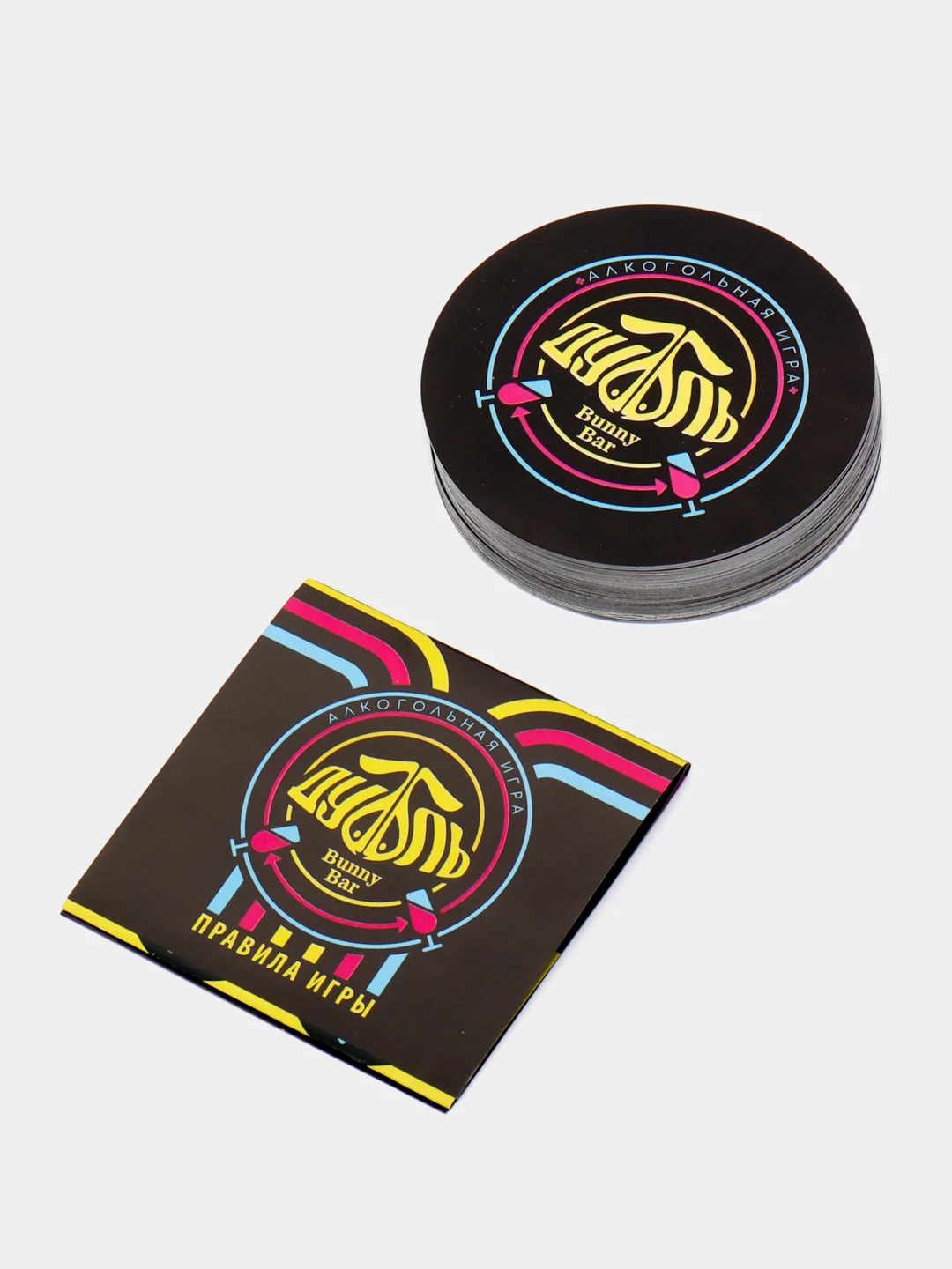 Алкогольная карточная игра "Дуббль. Banny bar", 55 карт, 18+