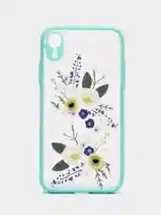 Зеленый чехол для iPhone 7/8/XR/X/XS/Max/11/12/13/Pro/Max/mini/Plus/айфон про макс с принтом