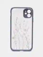 Зеленый чехол для iPhone 7/8/XR/X/XS/Max/11/12/13/Pro/Max/mini/Plus/айфон про макс с принтом
