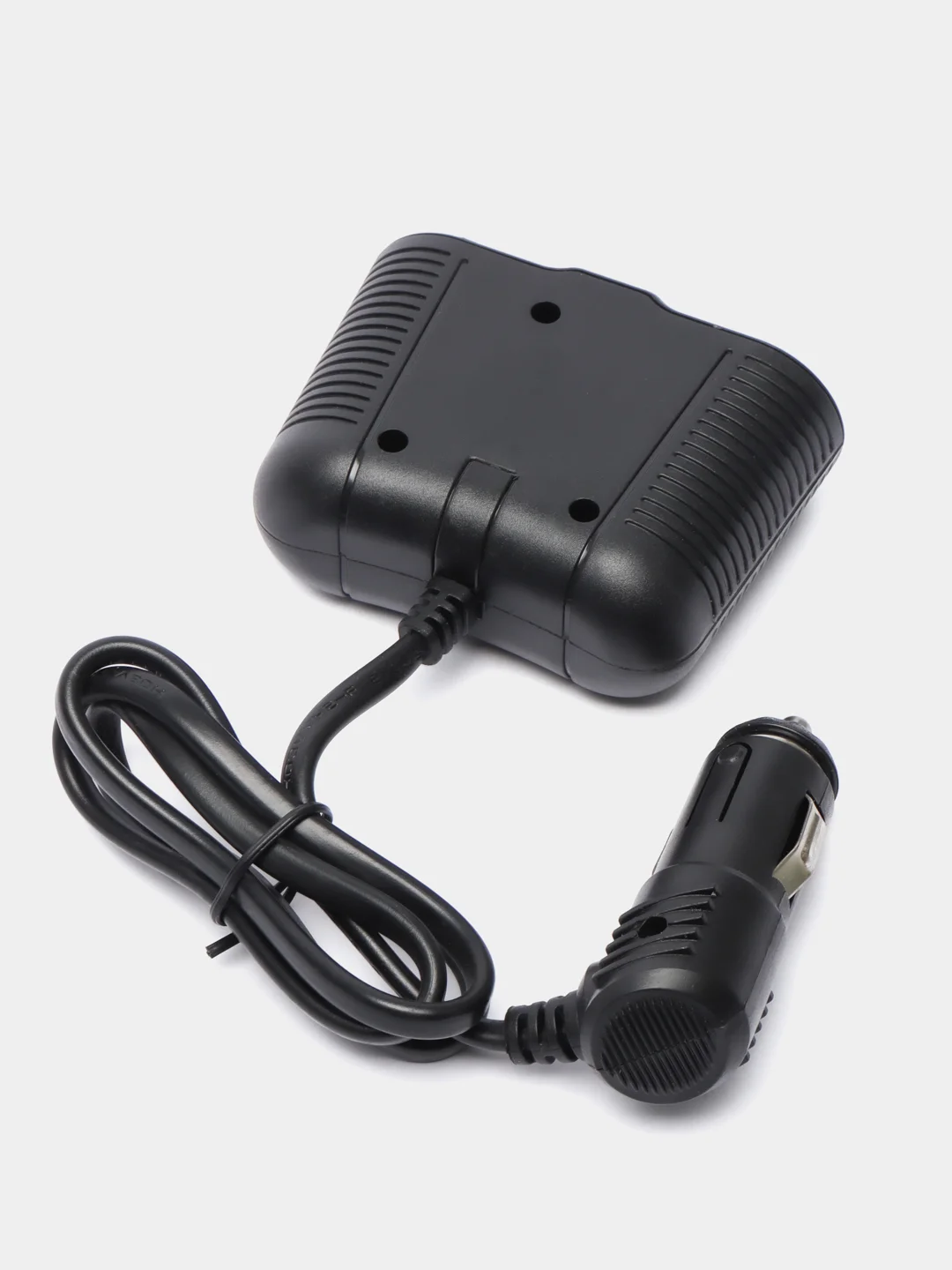 Многофункциональный разветвитель прикуривателя, 2 входа + 1 USB, с проводом 12v/24v