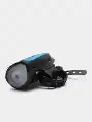Красный фонарь велосипедный, с сигналом