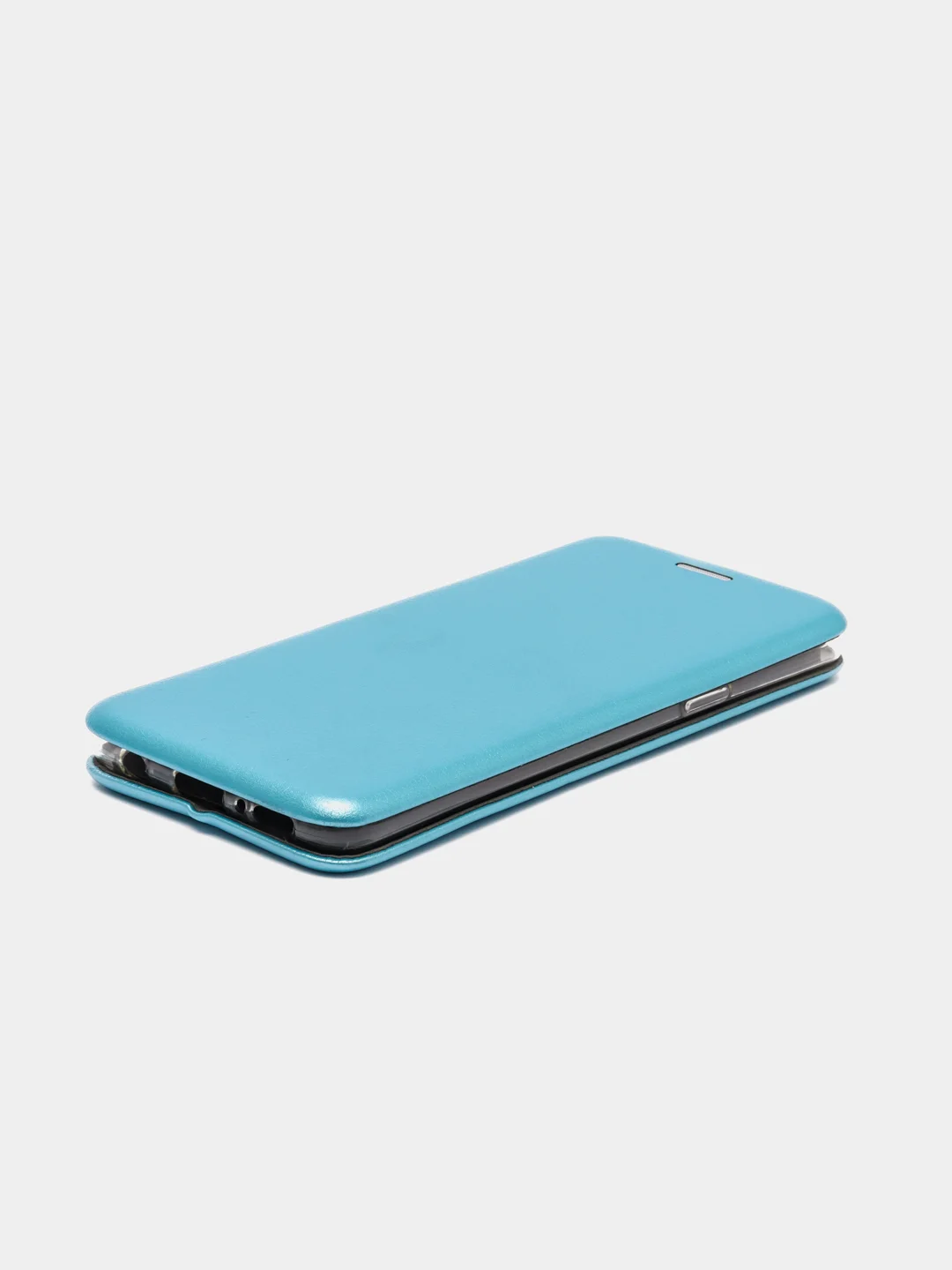 Голубой чехол-книжка на Samsung Galaxy S9