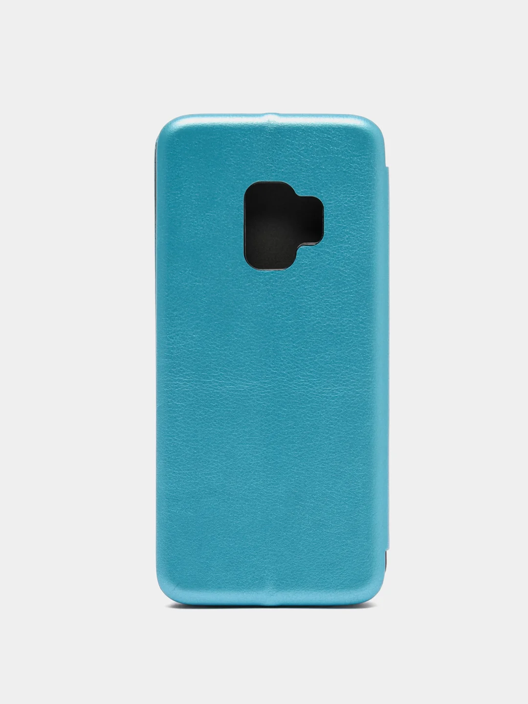 Голубой чехол-книжка на Samsung Galaxy S9