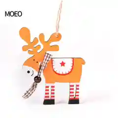 Новогодняя ёлочная игрушка из дерева