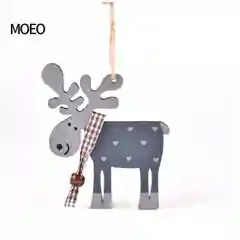 Новогодняя ёлочная игрушка из дерева