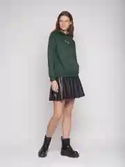 Зеленый толстовка с капюшоном женская Zolla