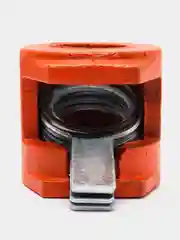 Струбцина трубная Тундра, резиновые накладки, 3/4"