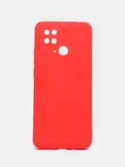 Красный чехол для Xiaomi Redmi 10C (Сяоми Редми 10С), Poco C40 (Поко С40), силиконовый