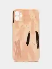 Бежевый чехол iPhone 11 XR 7 8 Plus SE2 /12 13 pro max силиконовый айфон про макс