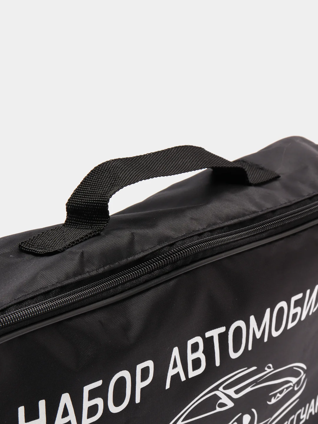 Сумка для набора автомобилиста, из материала ПВХ, с липучкой