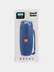 Зеленый портативная Bluetooth-колонка TG 157, с радио и светомузыкой, беспроводная